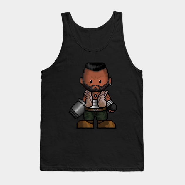 FF7 Barret Tank Top by PixelKnight